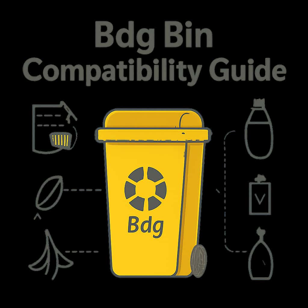 A diagram illustrating compatibility requirements for Bdg Bin.
