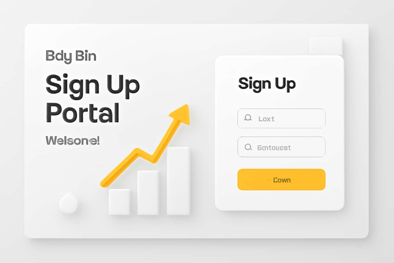 Bdg Bin Sign Up Portal Interface