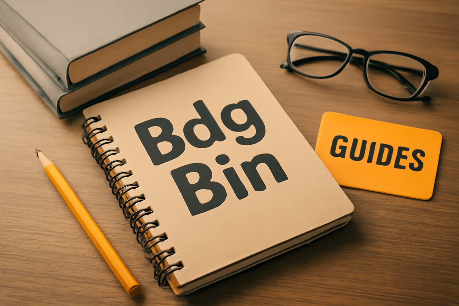 Informational scene depicting guidelines for Bdg Bin app.