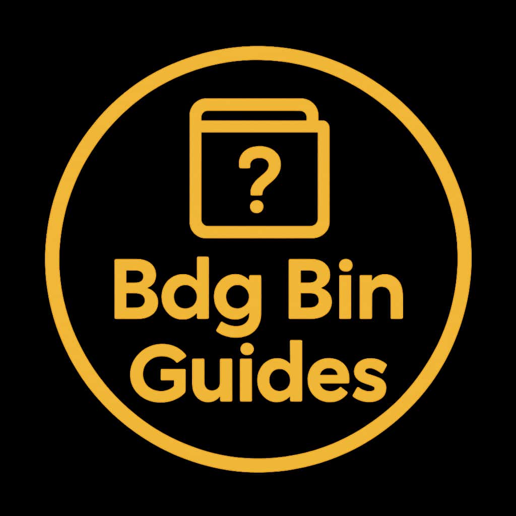 Icon representing the Bdg Bin Guides.